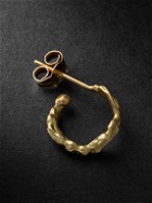 HEALERS FINE JEWELRY - Recycled Gold Single Hoop Earring