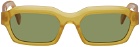 RETROSUPERFUTURE Yellow Boletus Sunglasses