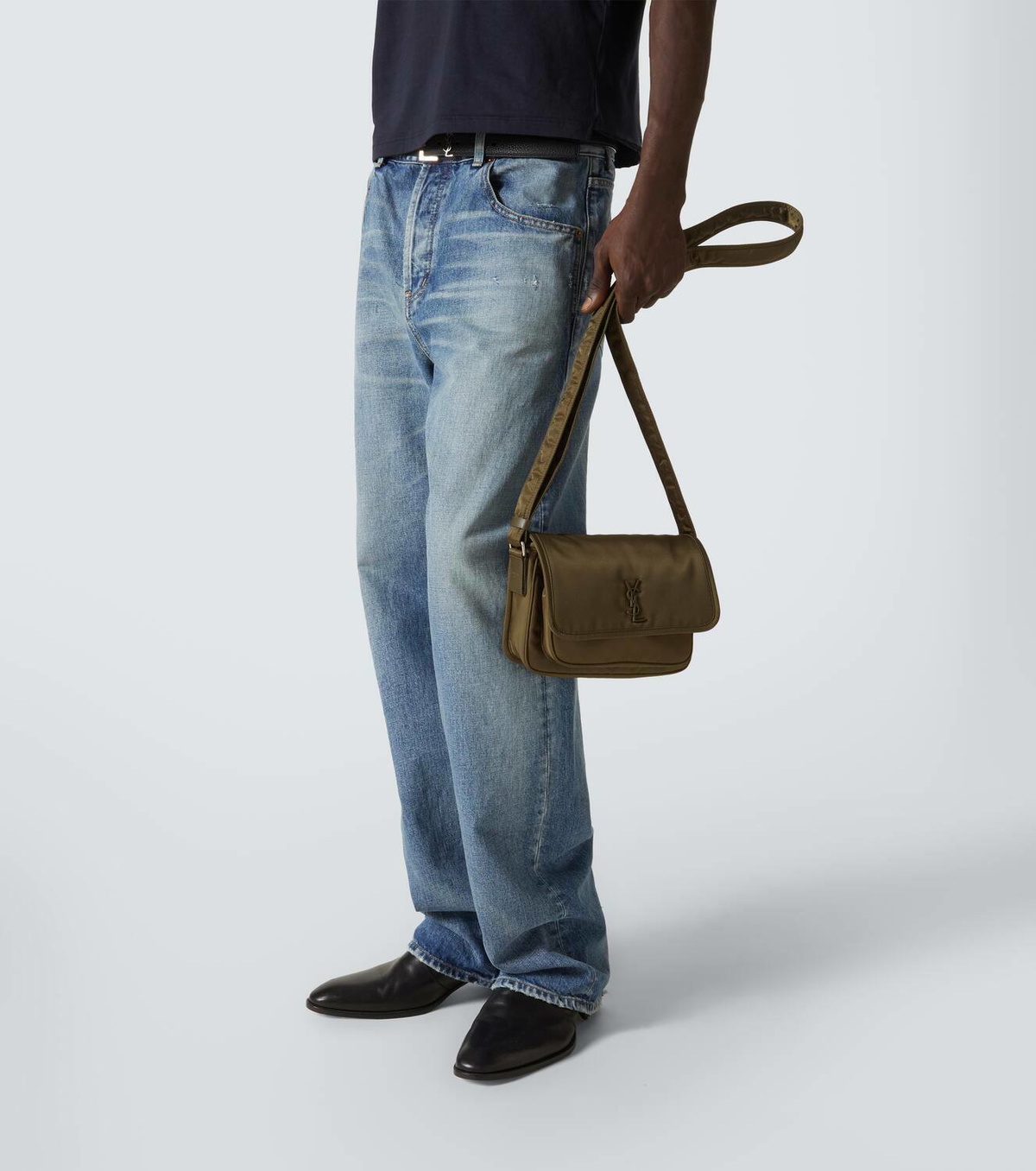 【SAINT LAURENT】SMALL MESSENGER BAG Saint Laurent Cassandre Mini YSL Camera Bag in Quilted