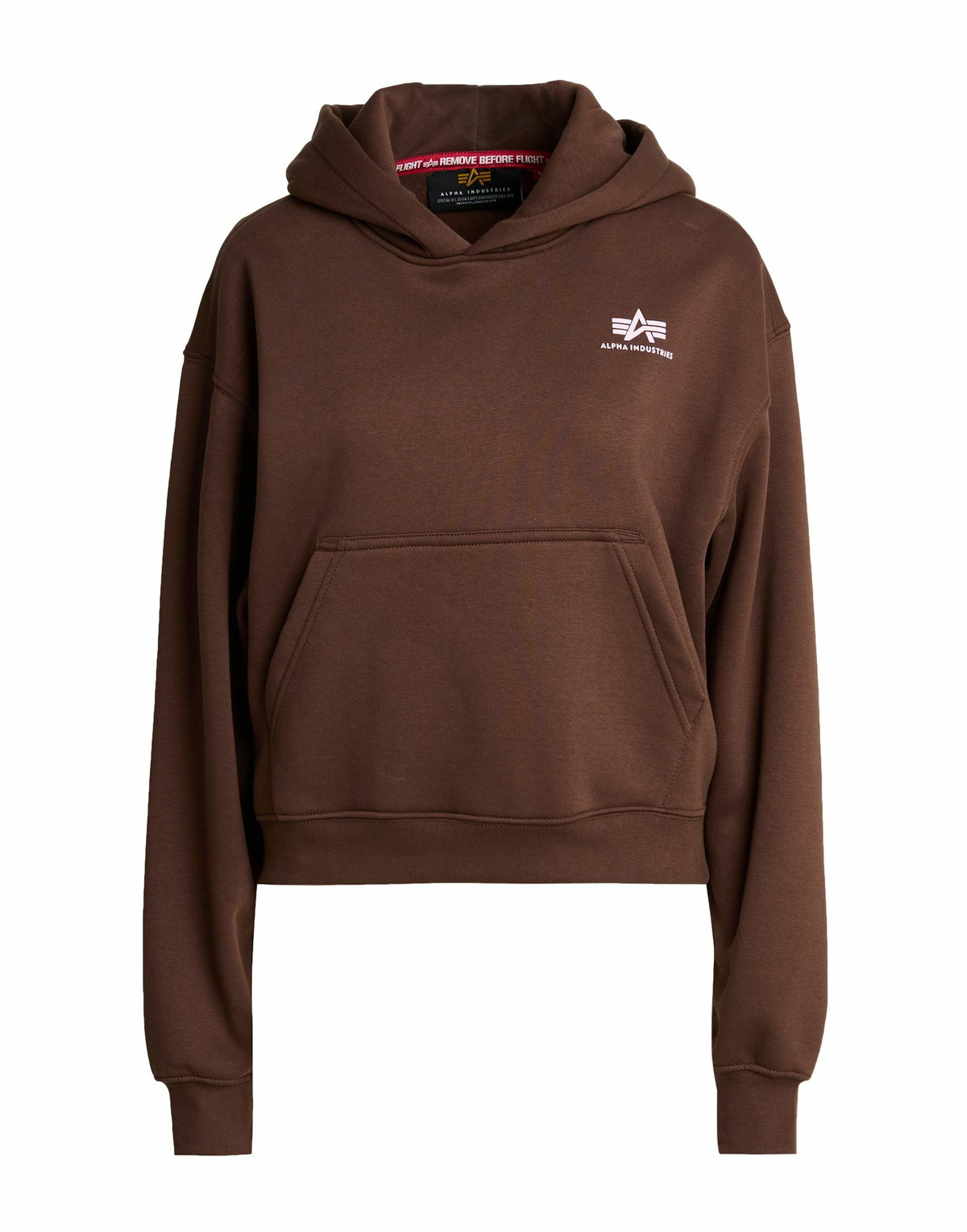 Alpha Industries Womens Sweatshirt in Brown
