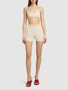 JACQUEMUS Le Bandeau Pralu Rib Knit Bra Top