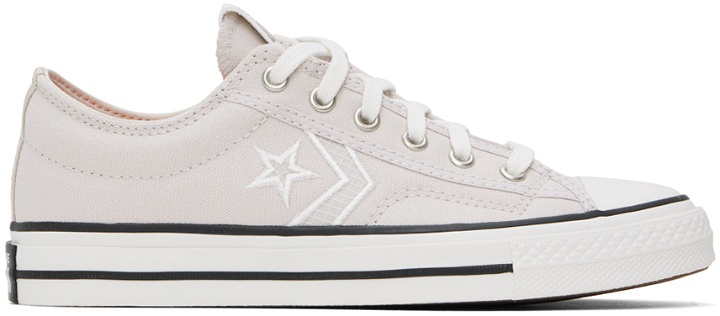 Photo: Converse Gray Star Player 76 Sneakers