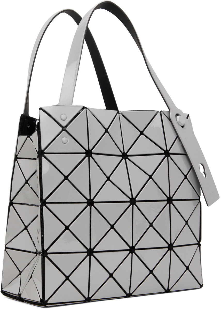 BAOBAO ISSEY MIYAKE CARAT トートバッグ　グレー BAO BAO ISSEY MIYAKE Gray Carat Large Bag Bao Bao Issey Miyake