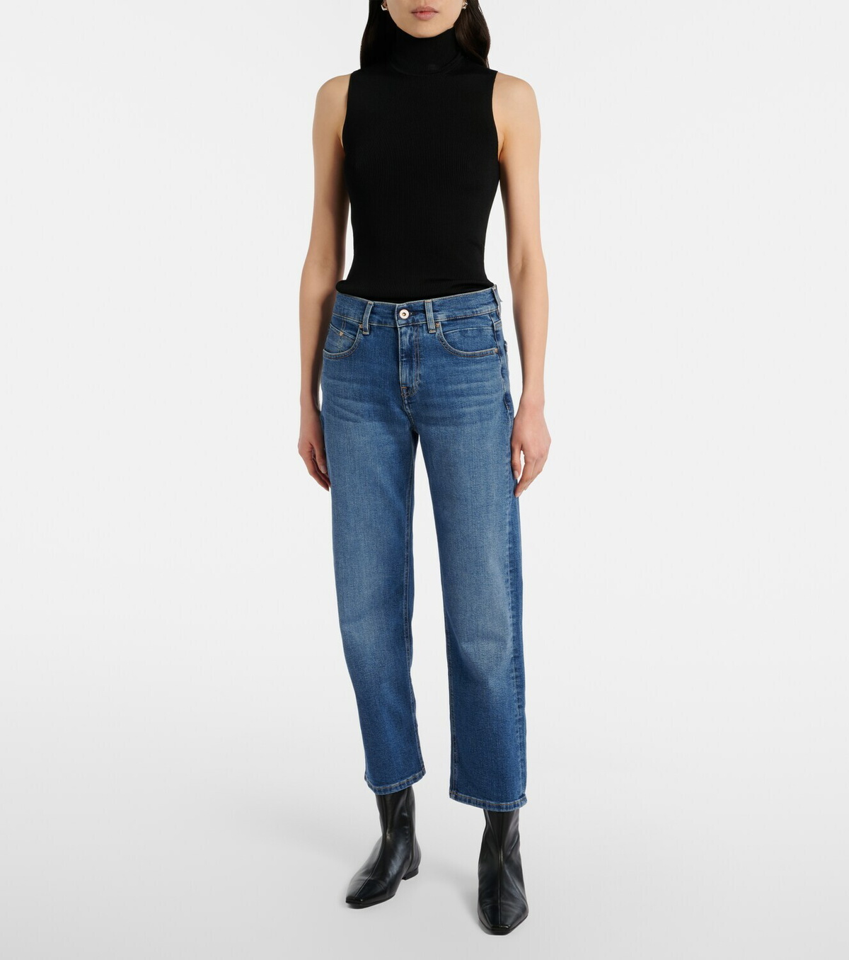 AG Jeans Florence cropped straight jeans