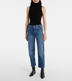 AG Jeans Florence cropped straight jeans