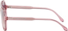 Isabel Marant Pink Aviator Sunglasses