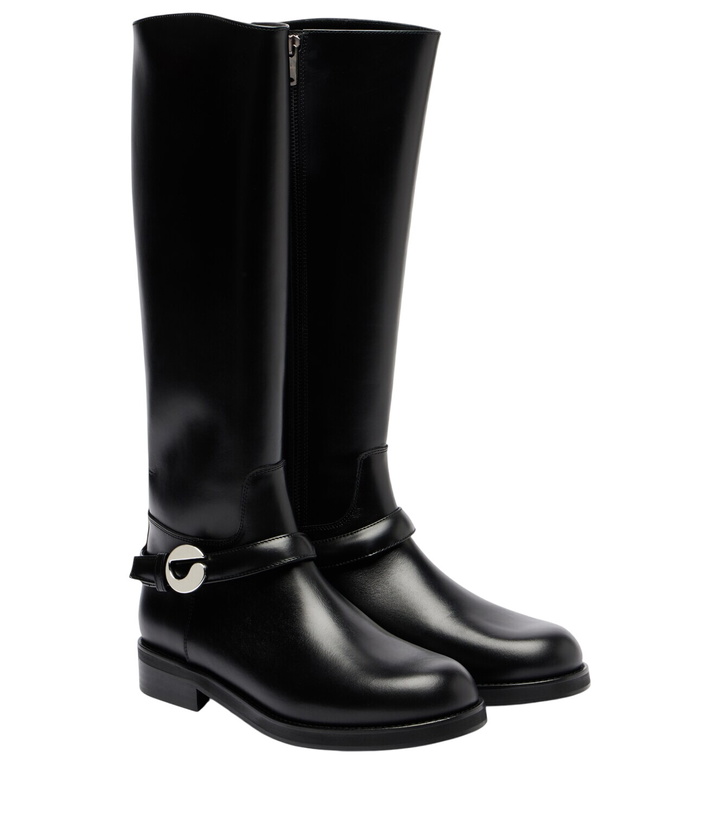 Photo: Coperni Cavalier leather knee-high boots