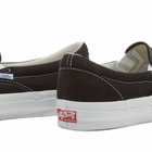 Vans Vault Men's UA OG Classic Slip-On LX Sneakers in Black/True White