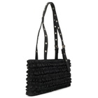 Damson Madder Women's Sophia Ruffle Bag in Black 