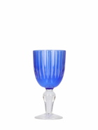 POLSPOTTEN - Set Of 6 Cobalt Mix Wine Glasses