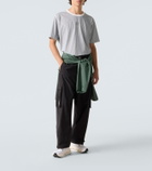 Loewe x On striped technical jersey T-shirt