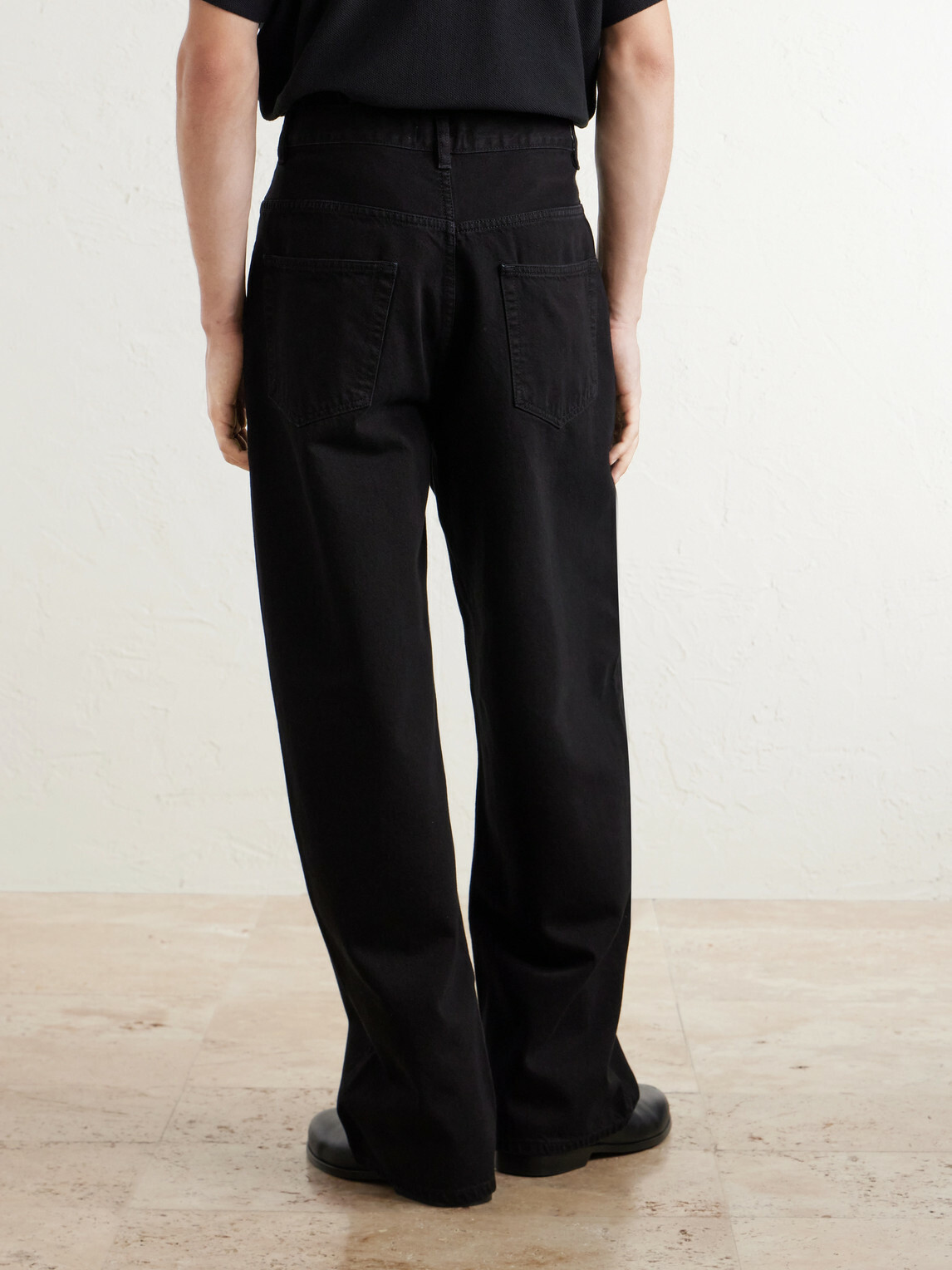 FRAME - Wide-Leg Jeans - Black