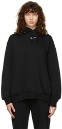 Nike Black Essential Collection Oversized Fleece Hoodie