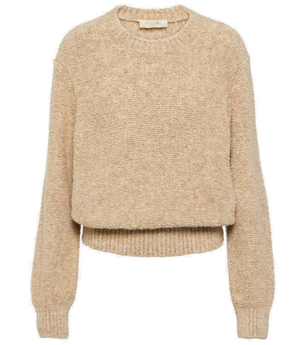Loro Piana Cocooning silk, cashmere, and linen sweater Loro Piana