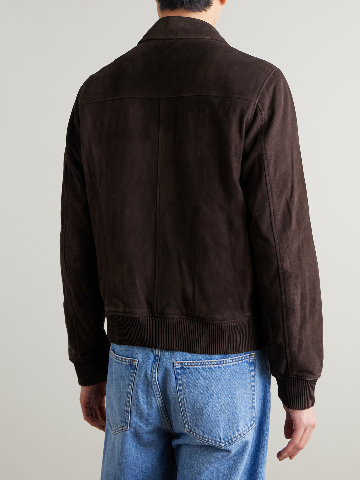 NN07 - Owen 90031 Suede Jacket - Brown