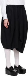 Black Comme des Garçons Black Drawstring Lounge Pants