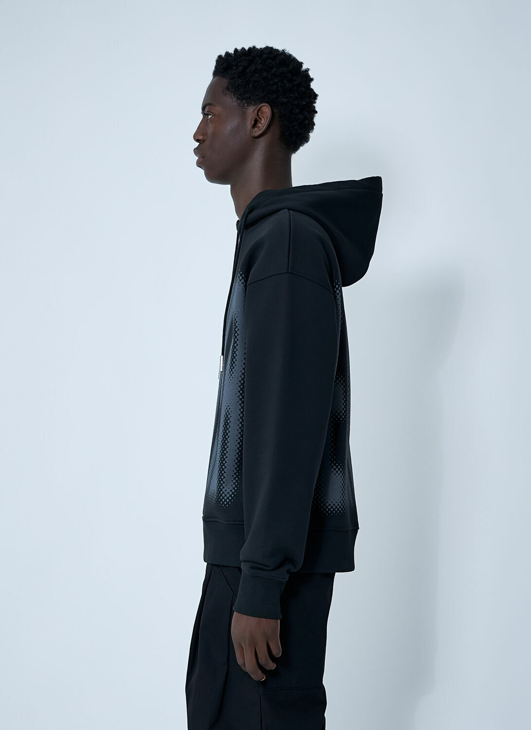 Jean Paul Gaultier Logo Motif Hooded Sweatshirt