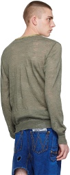 Vivienne Westwood Khaki Caveman Sweater