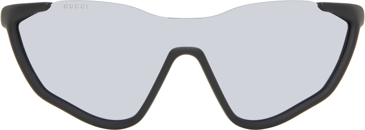 Gucci Black Shield Sunglasses Gucci display picture 1