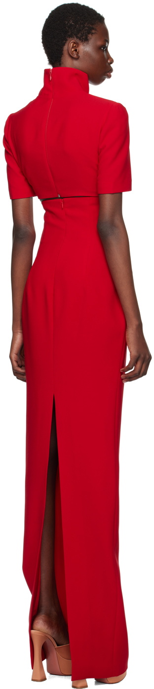 Mônot Red Dakota Maxi Skirt