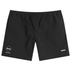 F.C. Real Bristol Men's Nylon Easy Shorts in Black