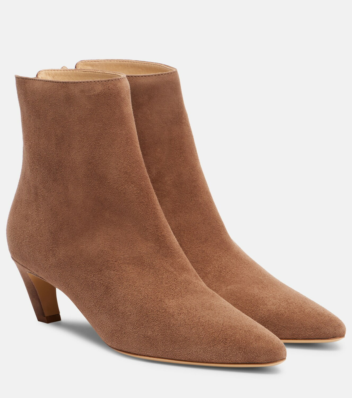 Gabriela Hearst Clayton suede ankle boots Gabriela Hearst