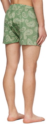 Jacquemus Green Le Raphia 'Le Caleçon' Boxers