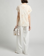 Alessia Santi Womens Top in Cream