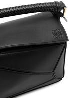 Loewe Puzzle Edge Small Leather top Handle bag - Black - One Size