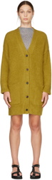 DRAE Yellow Alpaca Cardigan