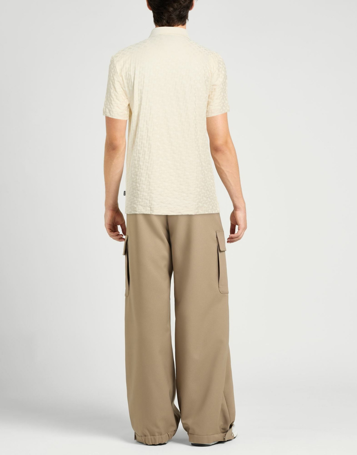 Boss Mens Polo shirt in Beige