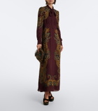 Etro Mini leopard-print pouch