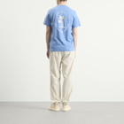 Moncler Men's Palm Logo Pocket T-Shirt in Blue