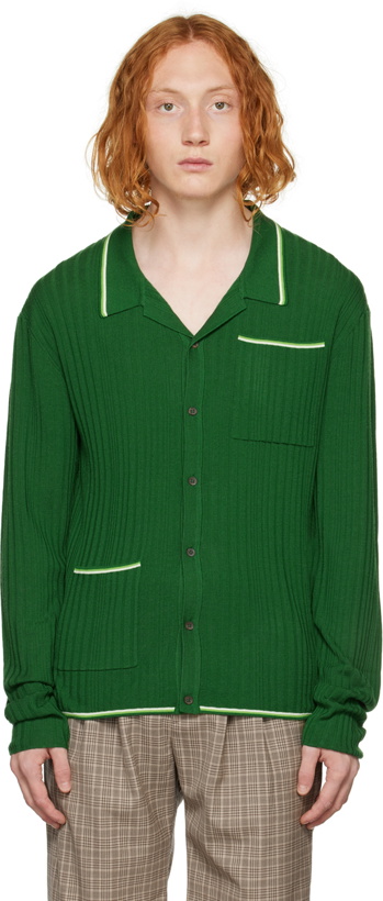Photo: King & Tuckfield Green Irregular Shirt