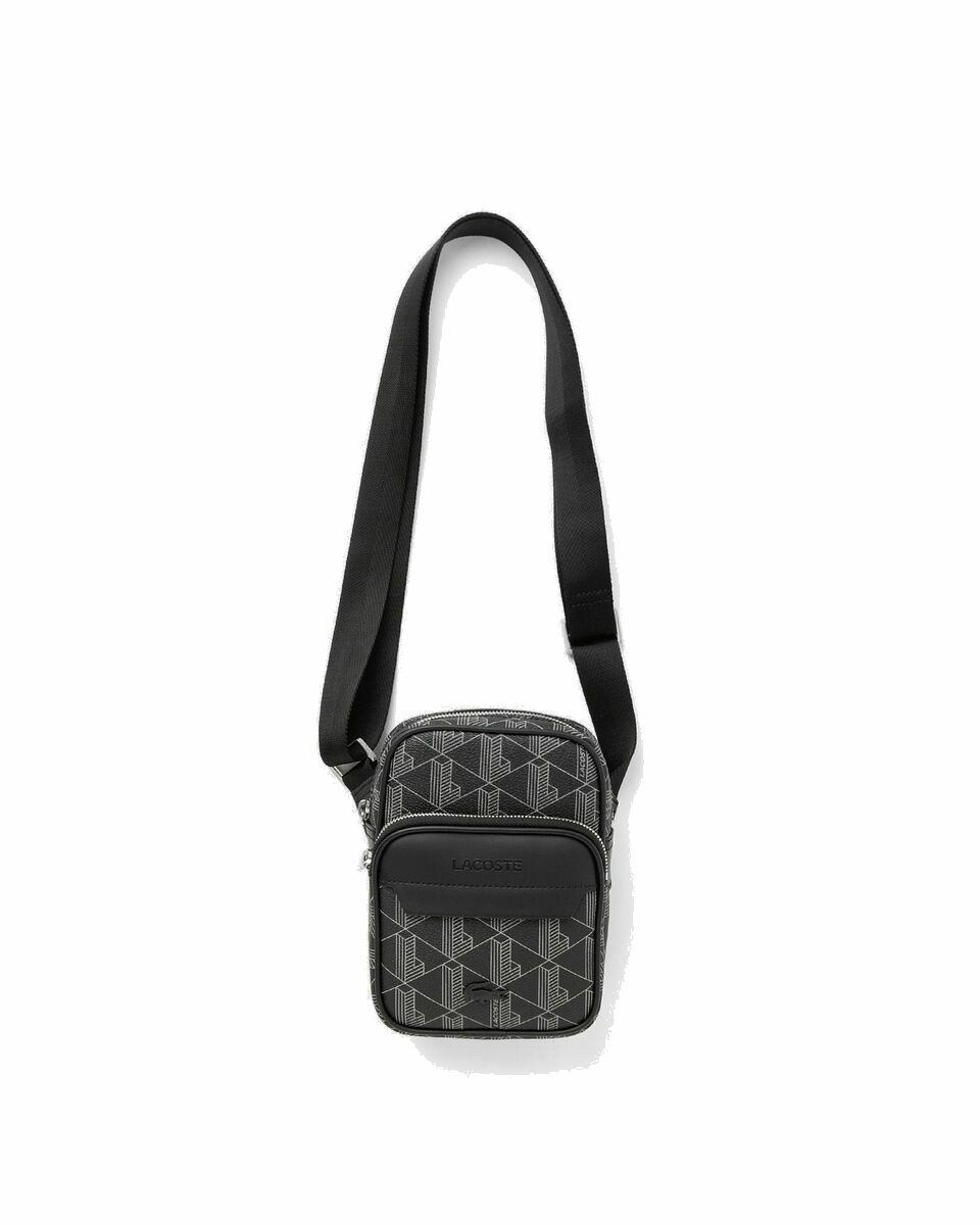 Photo: Lacoste Crossover Bag Black - Mens - Messenger & Crossbody Bags