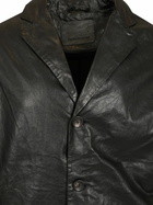 Giorgio Brato Blazer Wrinkled Lamb Leather Col. Nero
