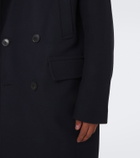 Dries Van Noten Double-breasted wool-blend coat