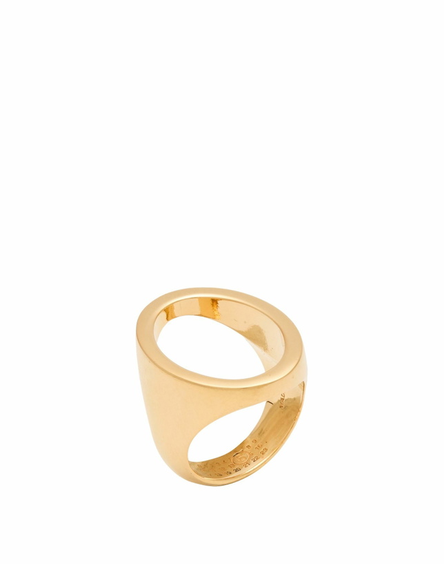 Photo: Mm6 Maison Margiela Womens Ring in Gold