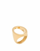 Mm6 Maison Margiela Womens Ring in Gold