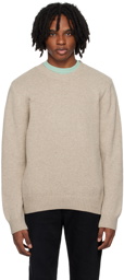 A.P.C. Beige Lucien Sweater