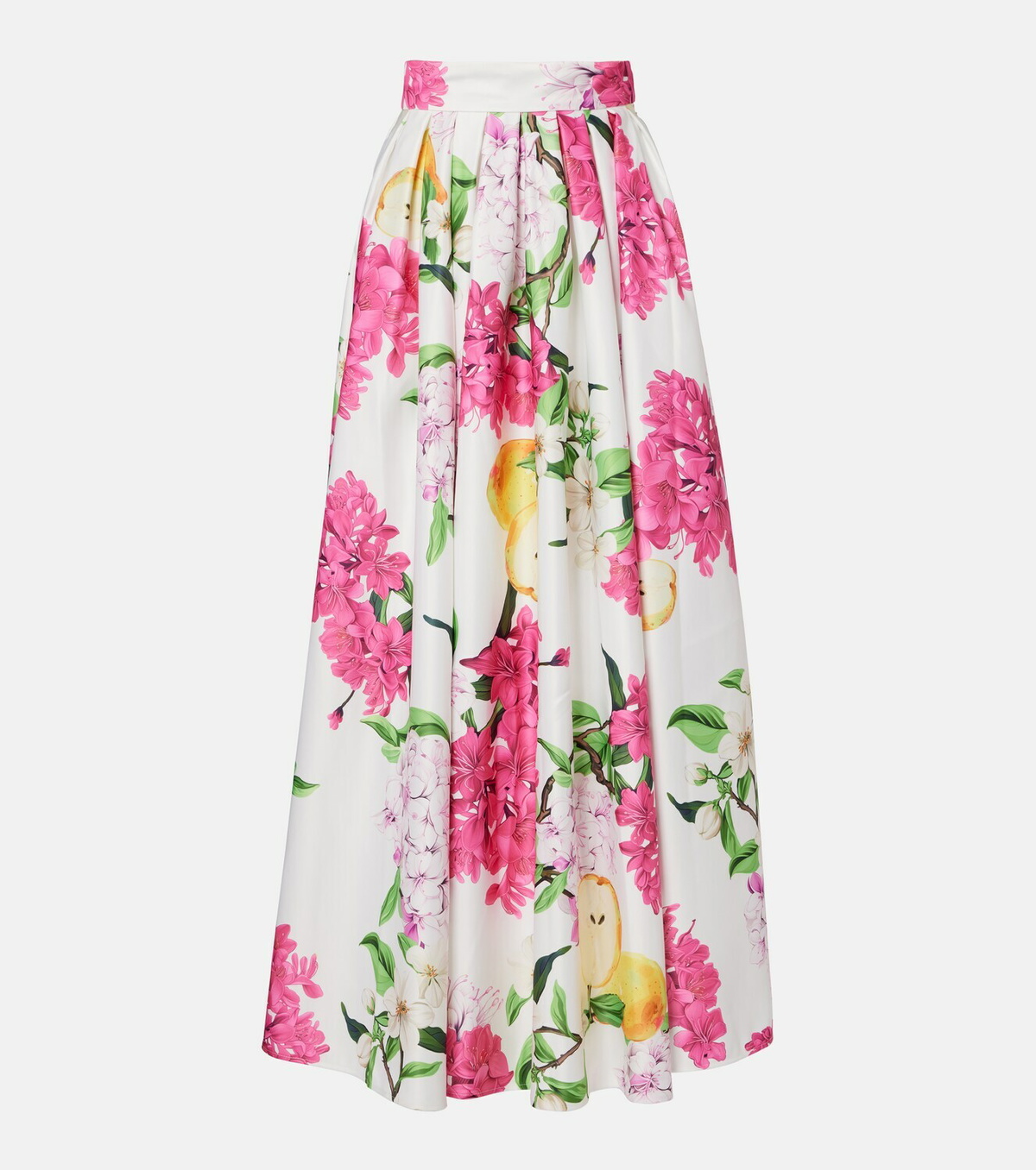 Leo Lin Reinette floral maxi skirt