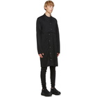 Comme des Garcons Homme Plus Black Jersey Cardigan