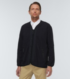 Comme des Garcons Homme - Cotton zip-up sweater