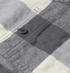 J.Crew - Checked Cotton-Flannel Shirt - Men - Dark gray