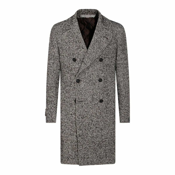 Photo: Tagliatore Grey Arden Wool Coat