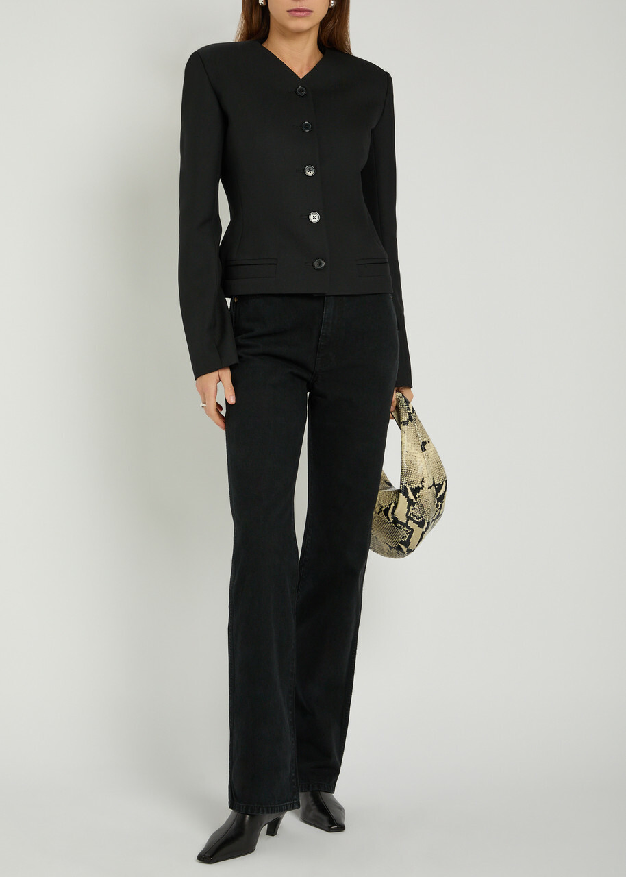 Khaite Nara Wool Jacket Black