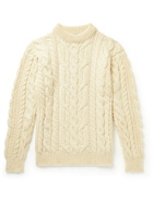 Howlin' - Forbidden Dreams Cable-Knit Wool Sweater - Neutrals