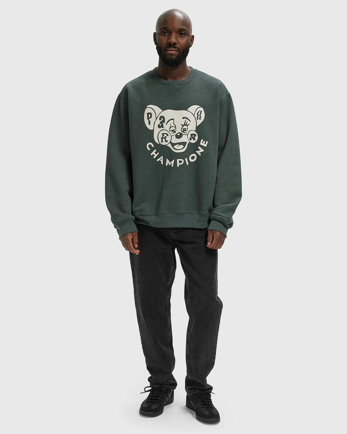 TIRED CHAMPIONE CREW NECK SWEATSHIRT