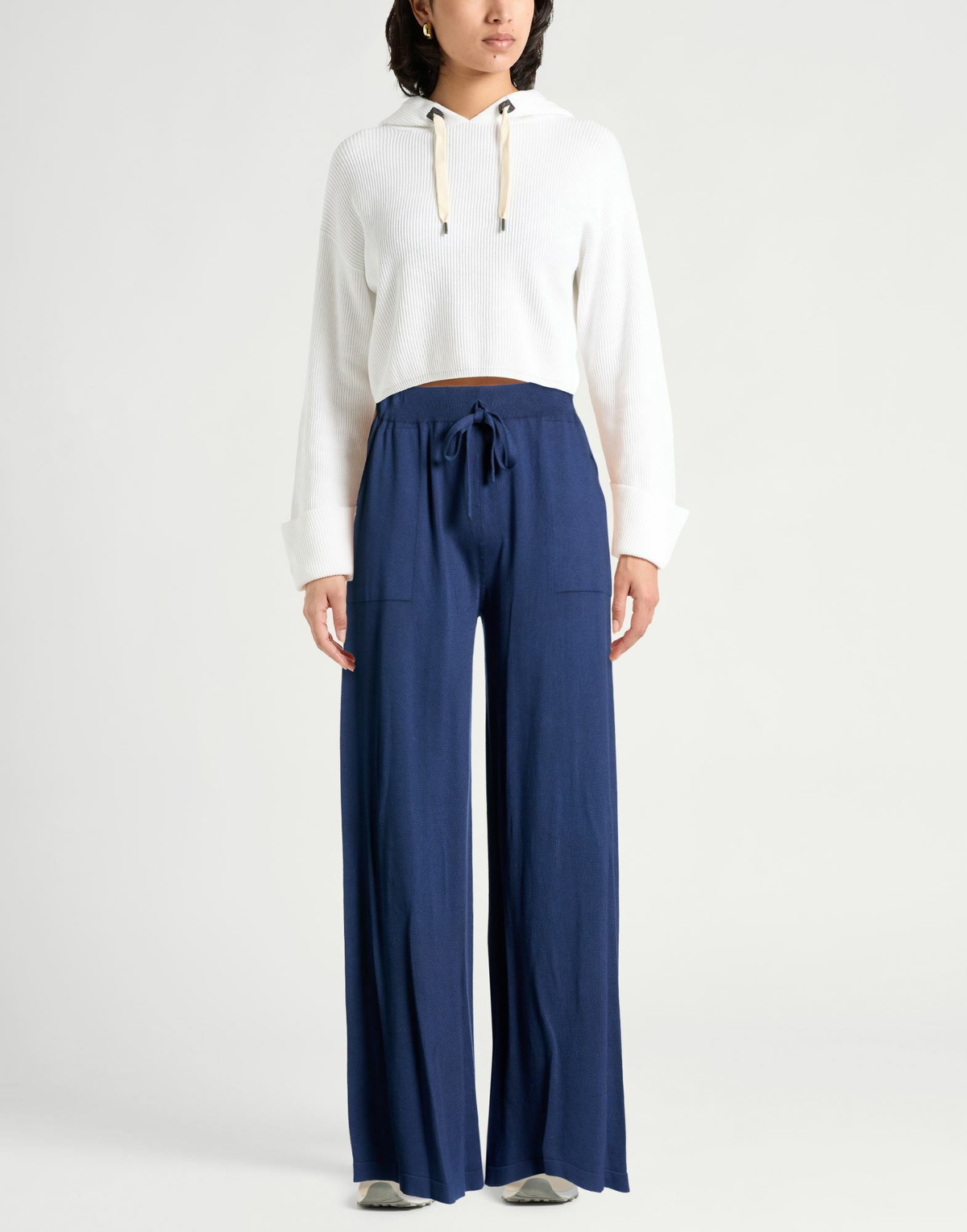 Massimo Alba Womens Pants in Navy