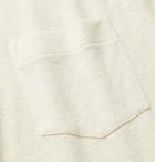 Onia - Chad Linen-Blend Jersey T-Shirt - Neutrals